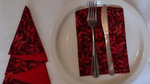 Christmas Tree Napkins