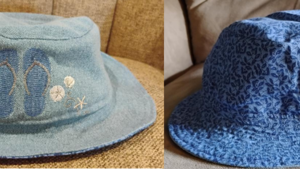 Reversible Denim Bucket Hat