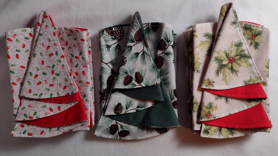 Christmas Tree Napkins