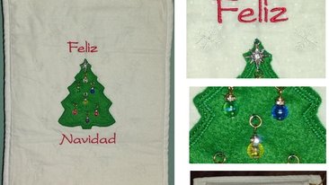 Feliz Navidad Wall Hanging